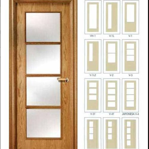 puerta block lisa japonesa